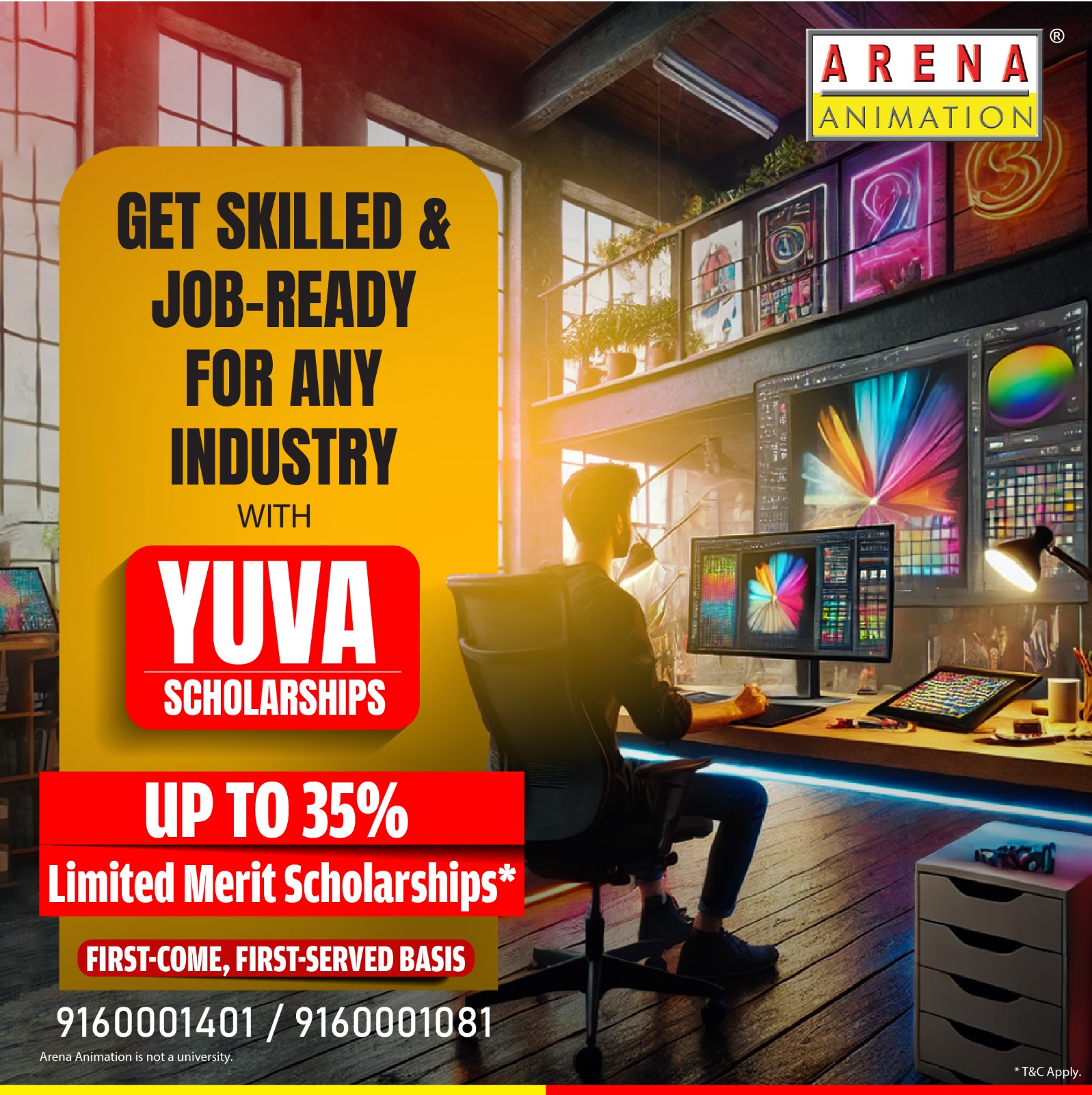 Arena yuva scholarship